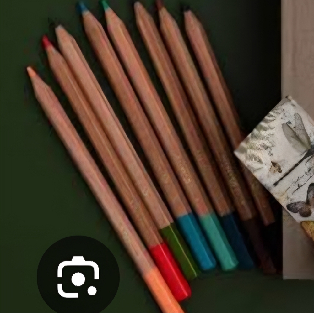 Archer & Olive Butterfly Wax Seal and 8ct Colored Pencil Set - Picture 6 of 7